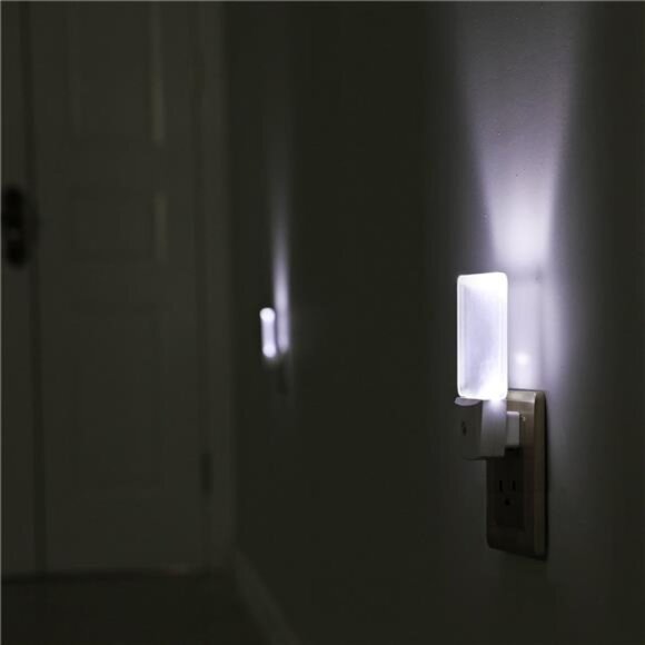 Plug in LED Night Light with Light Sensor, Dusk to Dawn, Kids Nightlight - Picture 2 of 8